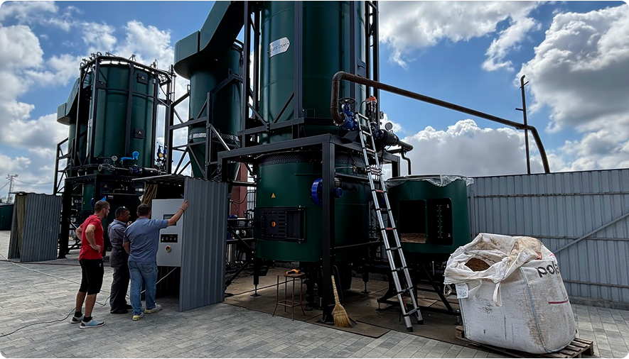 Випробування 
та демонстрація клієнту роботи котла